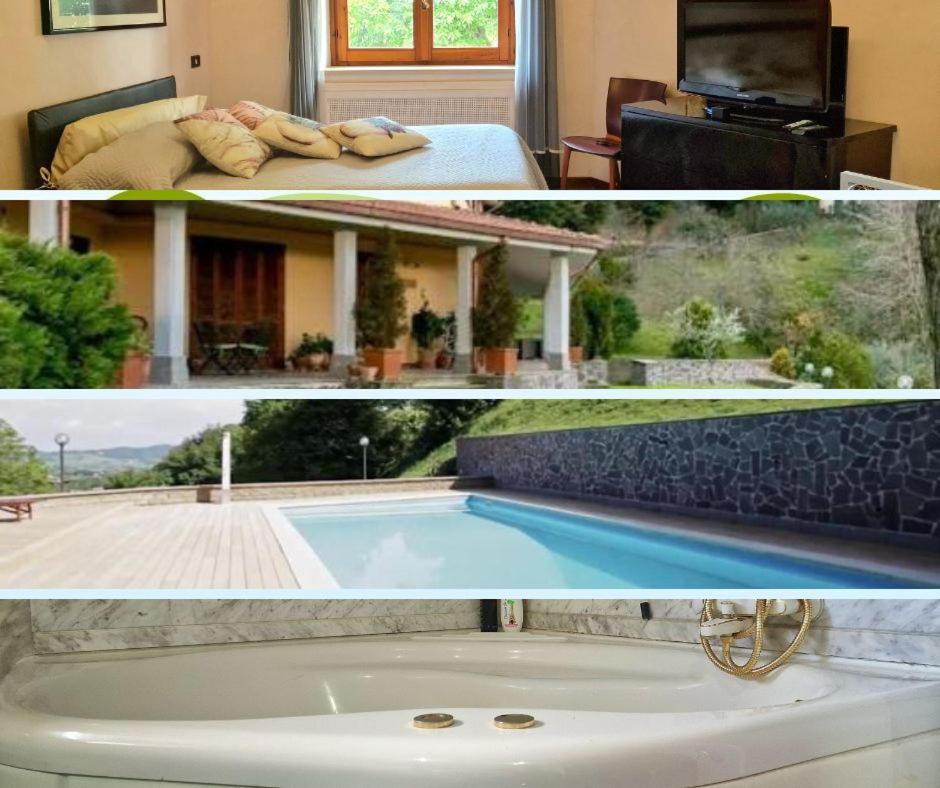 Villa Carolina - Piscina E Parco Panoramico Campagnano Di Roma Dış mekan fotoğraf