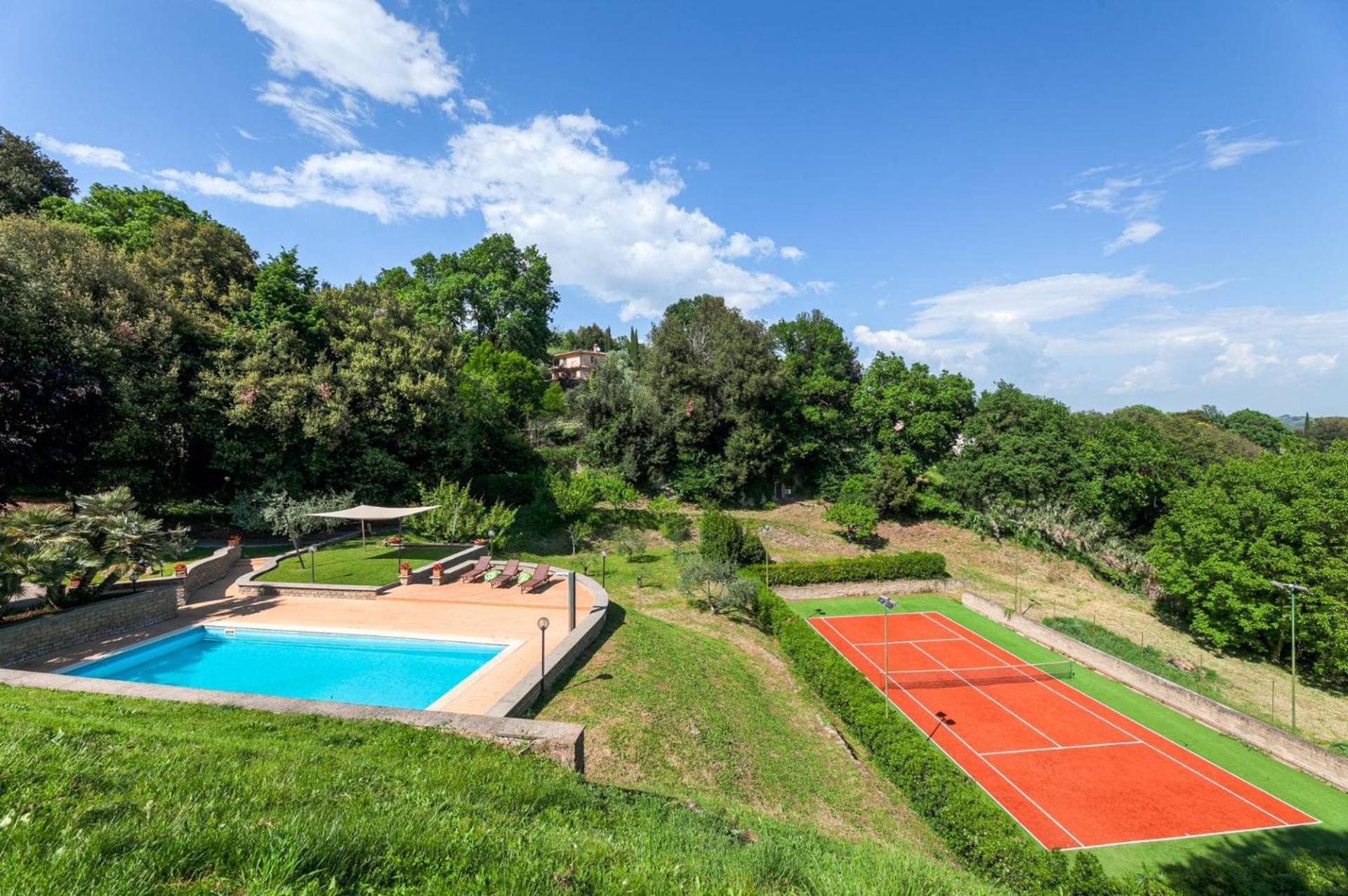 Villa Carolina - Piscina E Parco Panoramico Campagnano Di Roma Dış mekan fotoğraf